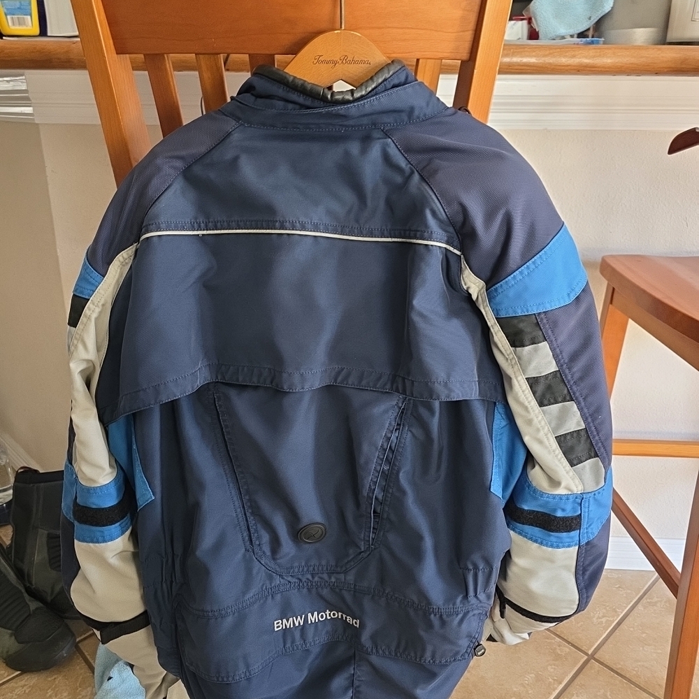 Size 62 (2-3XL USA)Authentic Men's Blue BMW MOTORRAD Rallye GS Adventure Jacket! - Picture 11 of 13